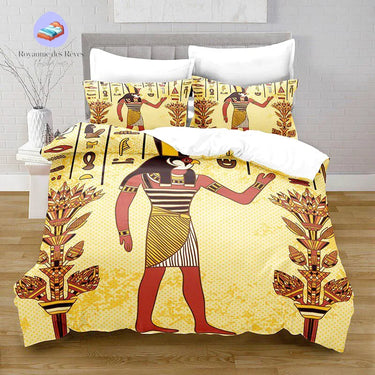 Housse de Couette Egyptienne Dieu